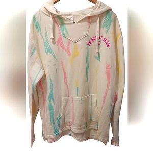 Melbourne Beach, FL Colorful Tie-Dye Women's Hoodie. NWT